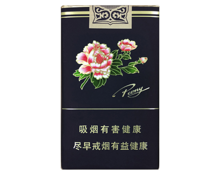 上海软包蓝牡丹香烟