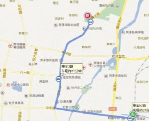 菏泽牡丹园的交通路线