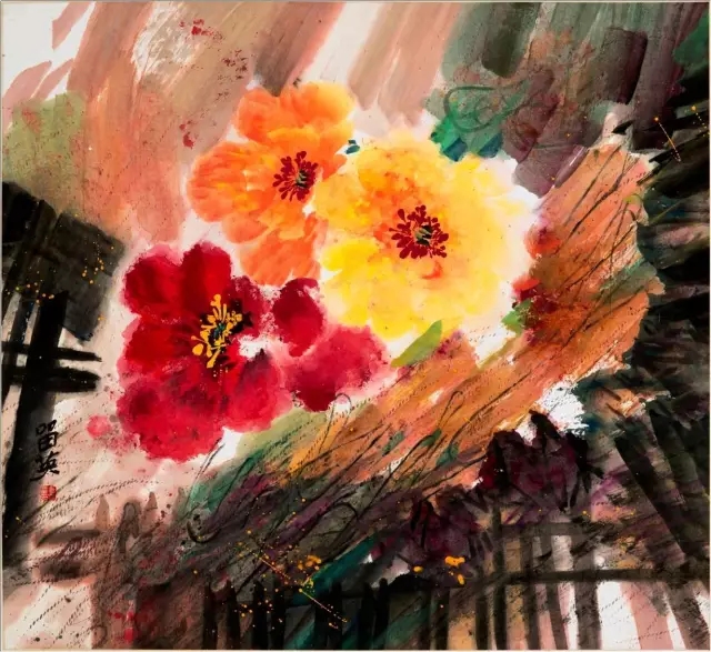 写意牡丹花魂