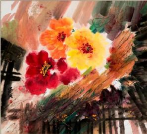写意牡丹花魂