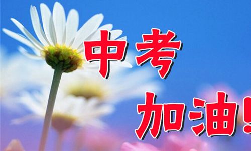 中考加油