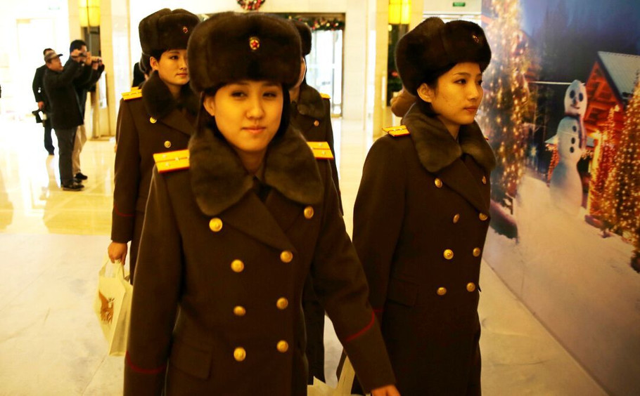 朝鲜牡丹峰乐团美女成员